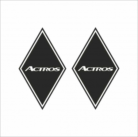MERCEDES CAMIOANE - SET STICKERE CAMION MERCEDES ROMB NR.2