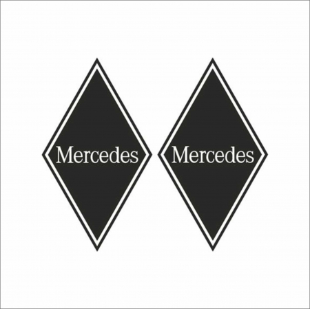 MERCEDES CAMIOANE - SET STICKERE CAMION MERCEDES ROMB NR.6