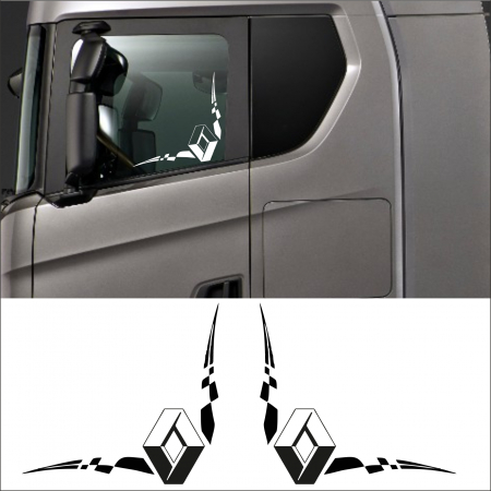RENAULT CAMIOANE - SET STICKERE CAMION RENAULT V2