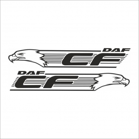 DAF - SET STICKERE DAF CF 60 CM
