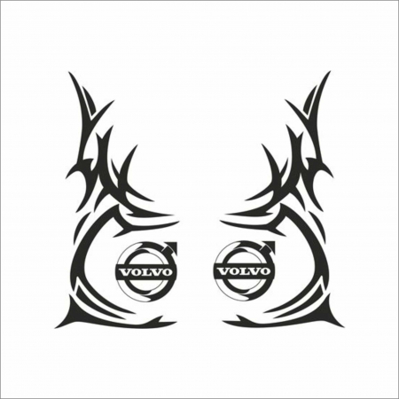 VOLVO CAMIOANE - SET STICKERE CAMION VOLVO TRIBAL V4