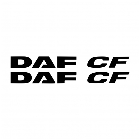 DAF - SET STICKERE DAF CF NR.2