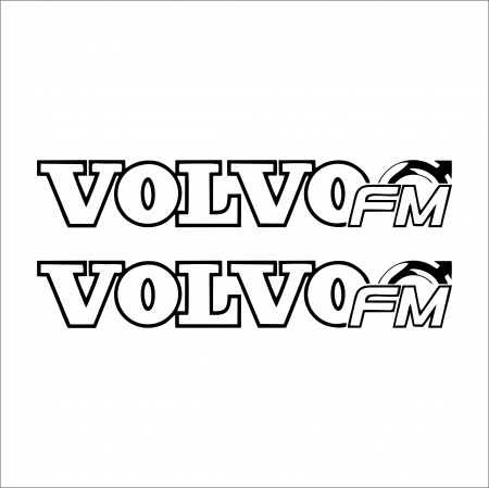 VOLVO CAMIOANE - SET STICKERE VOLVO FM