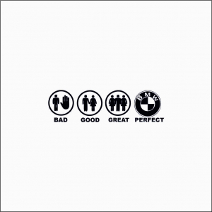 BMW - BAD GOOD PERFECT BMW