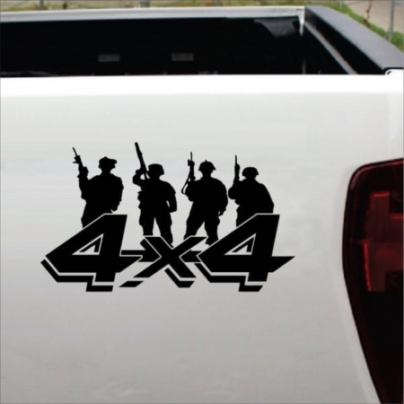 4X4/OFF ROAD STICKER - SOLDATI 4X4 - STICKER