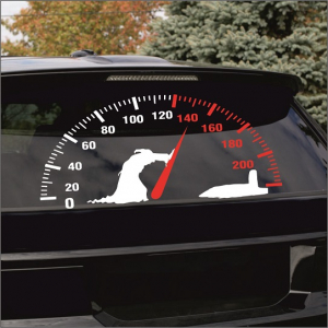 TOP VANZARI - STICKER VITEZOMETRU