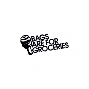 LOW STICKERS - BAGS ARE FOR GROCERIES