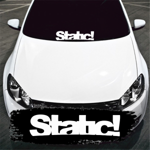 STICKERE PARBRIZ - STATIC
