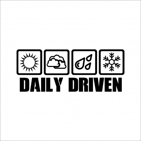 DIVERSE - DAILY DRIVEN 3 STICKER