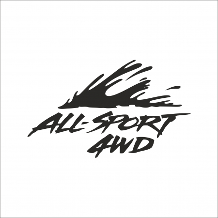 4X4/OFF ROAD STICKER - STICKER ALL SPORT AWD