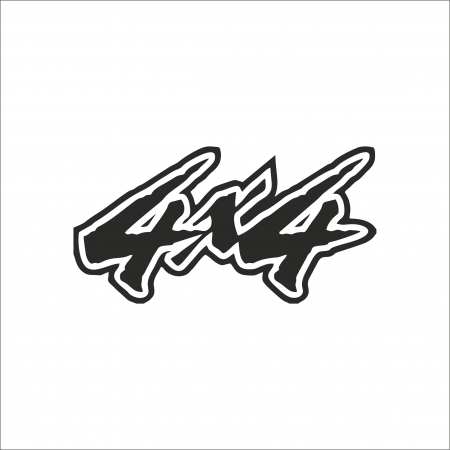 4X4/OFF ROAD STICKER - STICKER 4X4