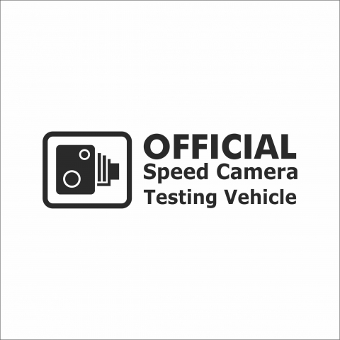 DIVERSE - STICKER SPEED CAMERA TESTING VEHICLE