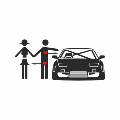 STICKERE JDM - STICKER JDM LOVE