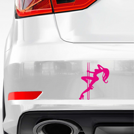 STICKERE JDM - STICKER GIRL POLE DANCING