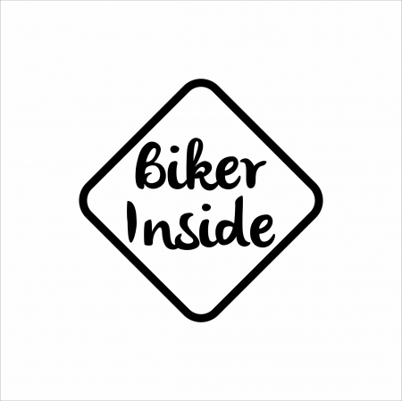 STICKERE MOTO/ATV - STICKER BIKER INSIDE V2