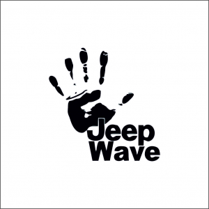 4X4/OFF ROAD STICKER - JEEP WAVE
