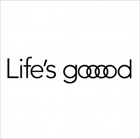AUDI - STICKER LIFE IS GOOD AUDI