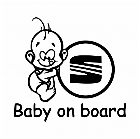 SEAT - STICKER BABY ON BOARD SEAT
