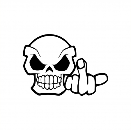 18+ STICKER - STICKER CRANIU