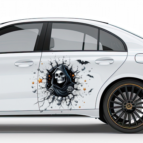 TOP VANZARI - STICKER DARK GHOST