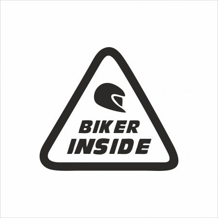 STICKERE MOTO/ATV - STICKER BIKER INSIDE V3