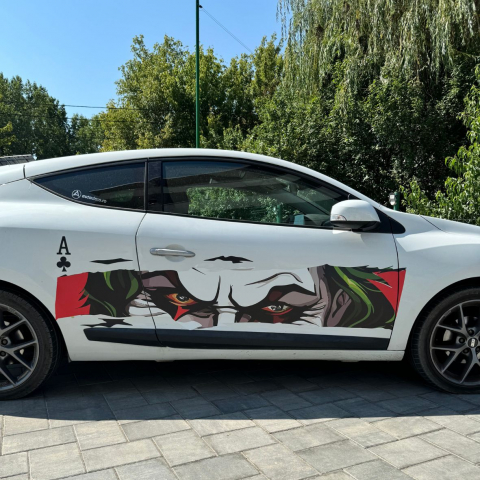 STICKERE PRINTATE - STICKER - JOKER EYES - TRANSPORT GRATUIT