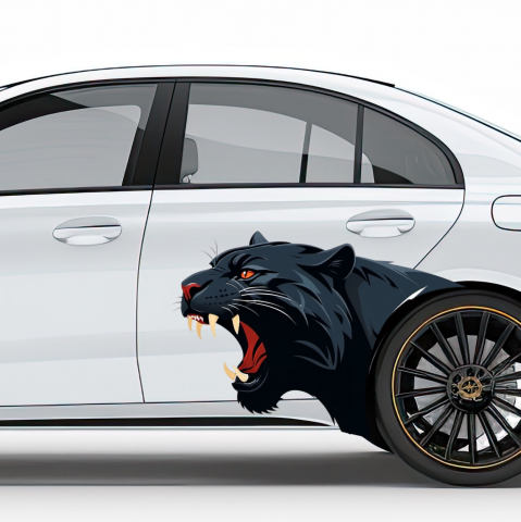 STICKERE PRINTATE - STICKER ANGRY PANTER