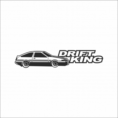 STICKERE JDM - STICKER DRIFT KING JDM V2