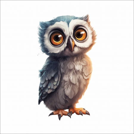 STICKERE CU ANIMALE - STICKER OWL