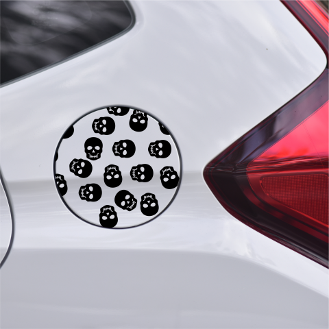 STICKERE CAPAC REZERVOR - STICKER CAPAC REZERVOR-SKULL