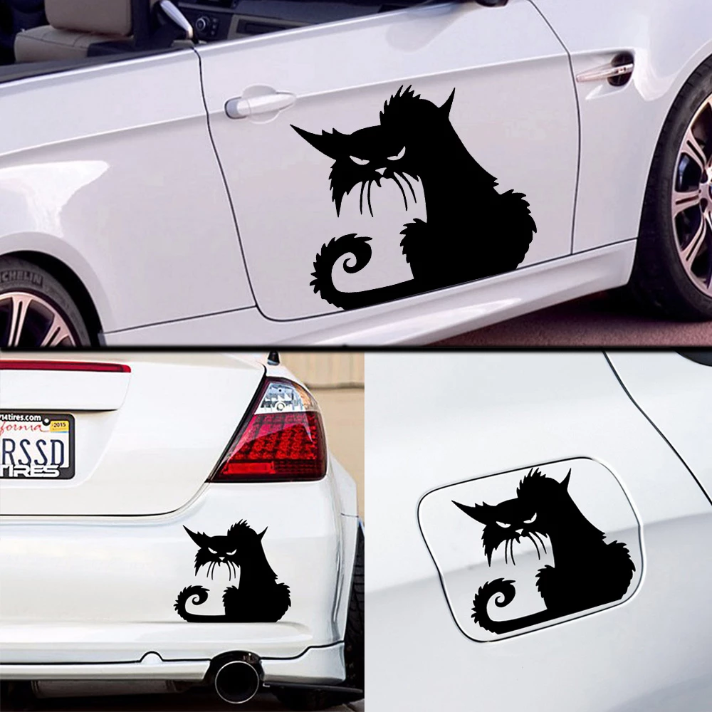 TOP VANZARI - STICKER CAT ANGRY
