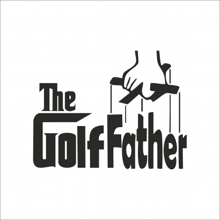 VOLKSWAGEN - STICKER THE GOLF-FATHER