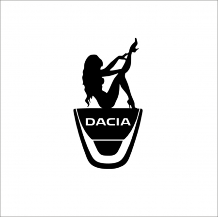 DACIA - STICKER DACIA GIRL