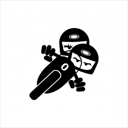 STICKERE MOTO/ATV - STICKER MOTO RIDE