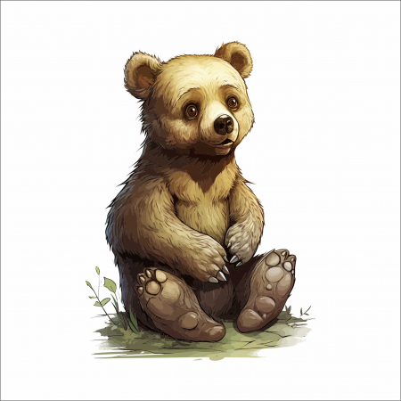 STICKERE CU ANIMALE - STICKER BEAR
