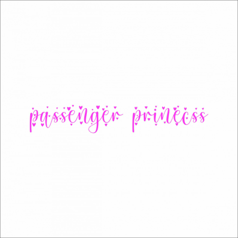 DIVERSE - STICKER PASSENGER PRINCESS HEARTS