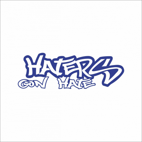 DIVERSE - STICKER HATERS GON HATE