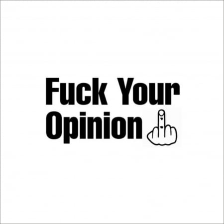 DIVERSE - STICKER FU*K YOUR OPINION