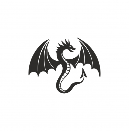 DIVERSE - STICKER DRAGON NR.3