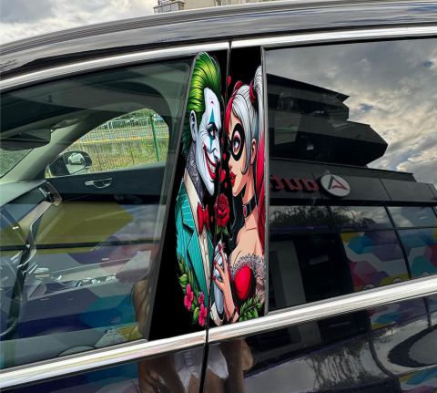 STICKERE STALPI - STICKER - PERFECT COUPLE NR.2  -STALPI AUTO