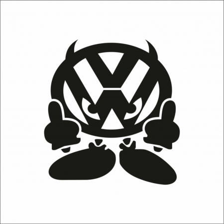 DIVERSE - STICKER F U VOLKSWAGEN