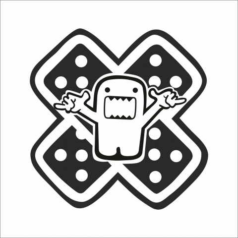 STICKERE JDM - STICKER DOMO PATCH JDM