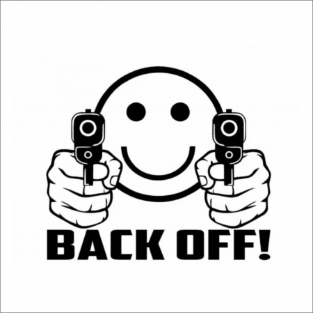DIVERSE - STICKER BACK OFF STICKER