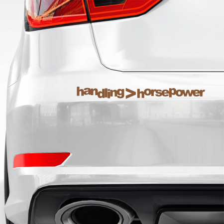 STICKERE JDM - STICKER HANDLING HORSEPOWER JDM