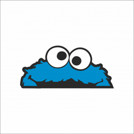 STICKERE JDM - STICKER COOKIE MONSTER