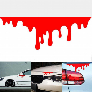 STICKERE AUTO - PATĂ CURGĂTOARE