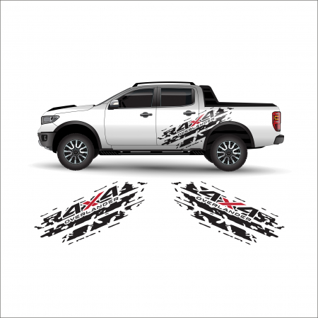 STICKERE MARI - SET 2 STICKERE 4X4 PENTRU LATERALE