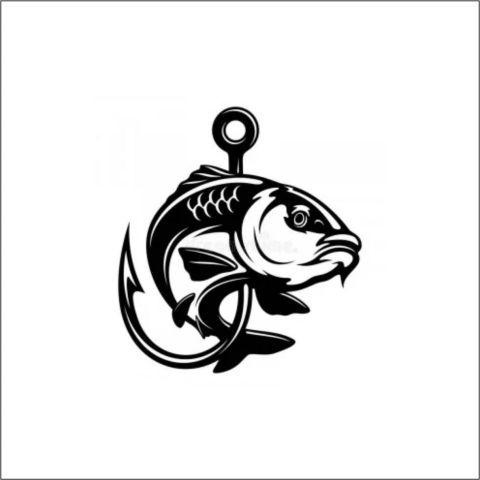 VANATOARE - PESCUIT - STICKER FISH NR.4