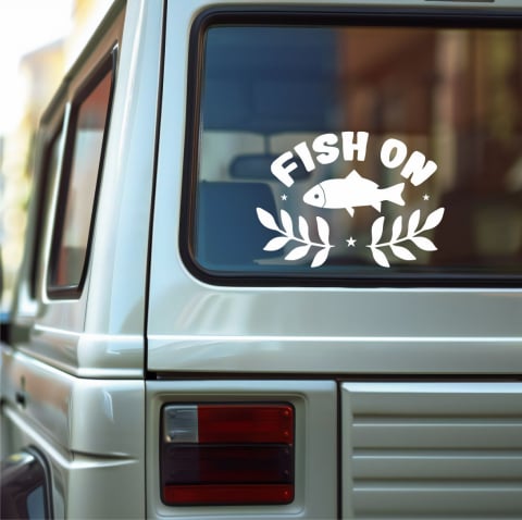 VANATOARE - PESCUIT - STICKER FISH ON NR.3