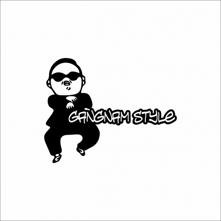 DIVERSE - STICKER GANGNAM STYLE